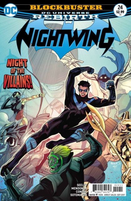 Nightwing, Vol. 4 Blockbuster, Part 3 |  Issue#24A | Year:2017 | Series: Nightwing | Pub: DC Comics | Regular Paul Renaud Cover