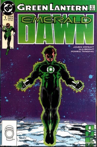 Green Lantern: Emerald Dawn The Sign |  Issue#1A | Year:1989 | Series: Green Lantern | Pub: DC Comics | Direct Edition