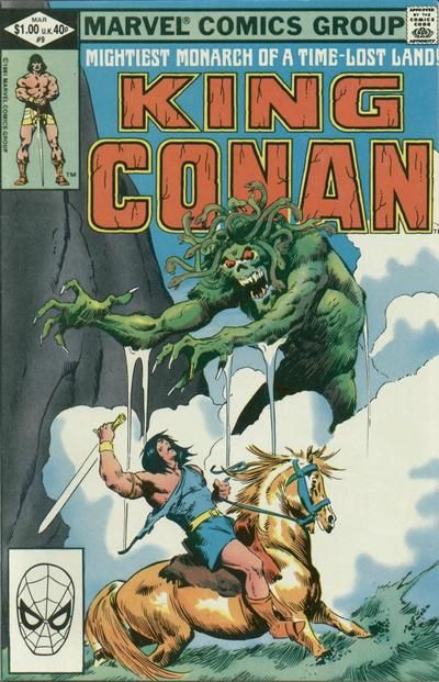 King Conan / Conan the King Bone Of The Brown Man |  Issue#9A | Year:1982 | Series: Conan | Pub: Marvel Comics |