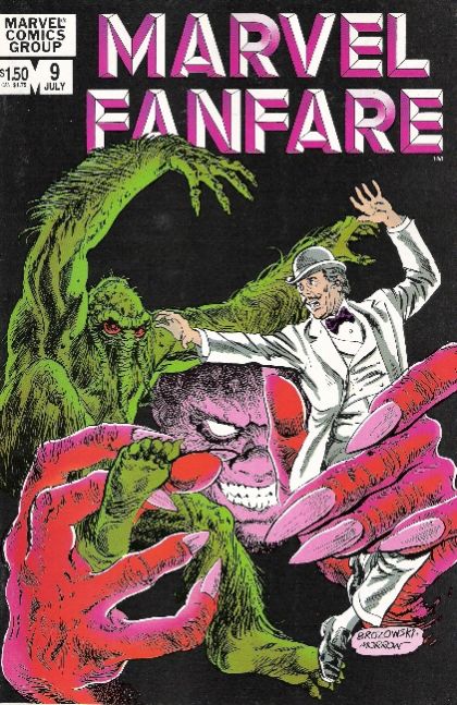 Marvel Fanfare, Vol. 1 Rock 'N' Soul; Mowgli's Brothers |  Issue#9 | Year:1983 | Series:  | Pub: Marvel Comics |