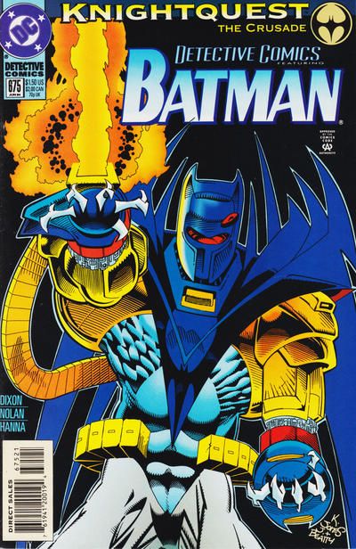 Detective Comics, Vol. 1 Knightquest: The Crusade - Midnight Duel |  Issue#675A | Year:1994 | Series: Detective Comics | Pub: DC Comics |