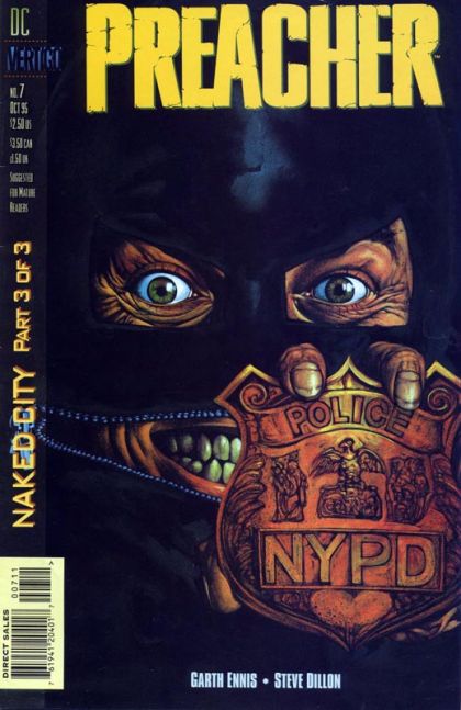 Preacher Naked City, N.Y.P.D. Blue |  Issue#7 | Year:1995 | Series: Preacher | Pub: DC Comics |