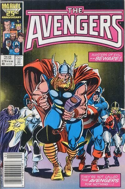 The Avengers, Vol. 1 Under Siege, Revenge |  Issue#276B | Year:1987 | Series: Avengers | Pub: Marvel Comics |