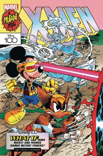 The Amazing Spider-Man, Vol. 6 Gang War  |  Issue#39B | Year:2023 | Series: Spider-Man | Pub: Marvel Comics | Vitale Mangiatordi Disney100 Variant