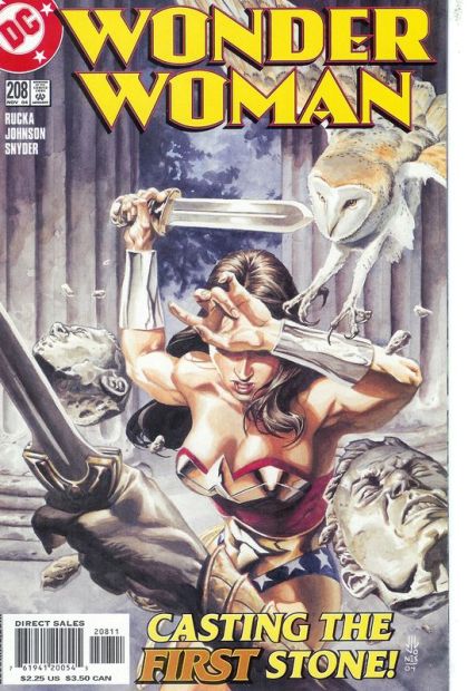 Wonder Woman, Vol. 2 Stoned, Part 3 |  Issue#208A | Year:2004 | Series: Wonder Woman | Pub: DC Comics | Direct Edition