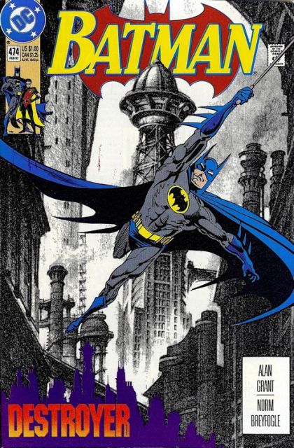 Batman, Vol. 1 The Destroyer - Part 1 |  Issue#474A | Year:1991 | Series: Batman | Pub: DC Comics | Direct Edition