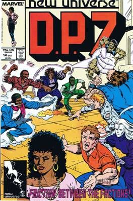D.P.7 Cliques |  Issue#14A | Year:1987 | Series: New Universe | Pub: Marvel Comics | Direct Edition