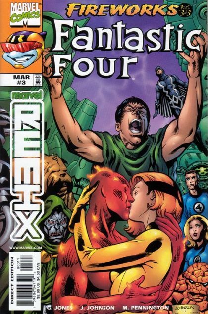 Fantastic Four: Fireworks Fireworks, Part 3: Explosion! |  Issue#3 | Year:1999 | Series: Fantastic Four | Pub: Marvel Comics |