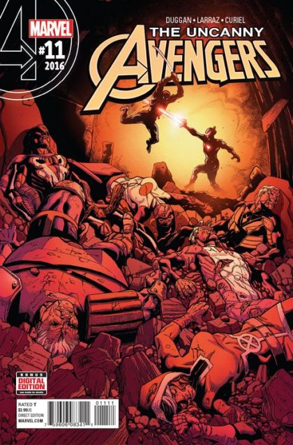 Uncanny Avengers, Vol. 3 AC/DC |  Issue#11A | Year:2016 | Series: Avengers | Pub: Marvel Comics | Ryan Stegman Regular Cover