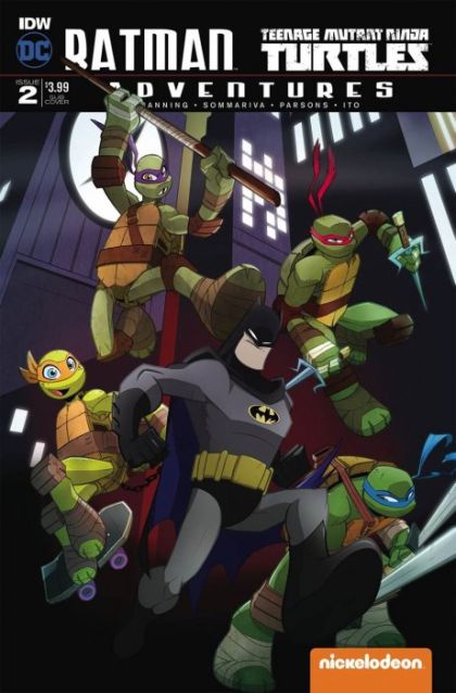 Batman / Teenage Mutant Ninja Turtles Adventures The Clown And the Clan |  Issue#2C | Year:2016 | Series:  | Pub: IDW Publishing | Variant Billy Martin Subscription Cover