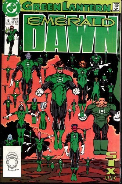 Green Lantern: Emerald Dawn The Dawn |  Issue#6A | Year:1990 | Series: Green Lantern | Pub: DC Comics | Direct Edition