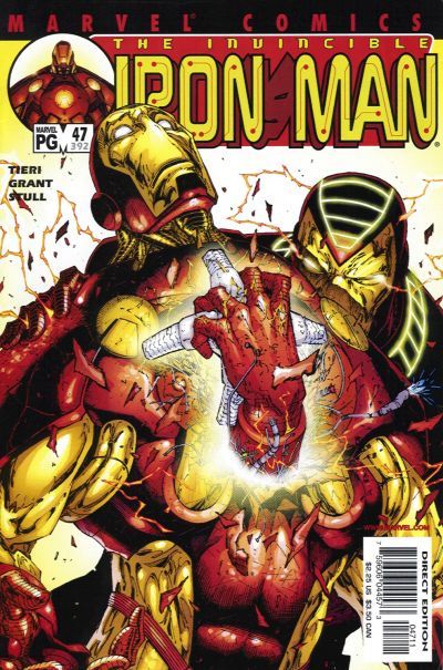Iron Man, Vol. 3 The Frankenstein Syndrome, Part 2 |  Issue#47A | Year:2001 | Series: Iron Man | Pub: Marvel Comics | Direct Edition