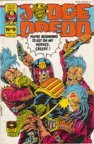 Judge Dredd, Vol. 2  |  Issue#9 | Year:1987 | Series:  | Pub: Quality Comics |