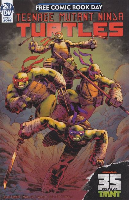 Free Comic Book Day 2019 (Teenage Mutant Ninja Turtles: Casualty Of War) Road to War |  Issue#1A | Year:2019 | Series:  | Pub: IDW Publishing | David Wachter Regular