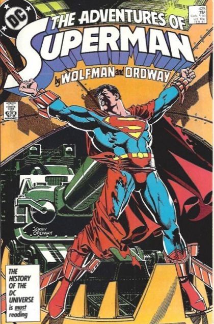 The Adventures of Superman Going the Gauntlet |  Issue#425A | Year:1986 | Series: Superman | Pub: DC Comics | Direct Edition