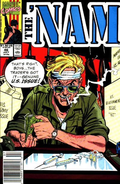 The 'Nam On the Clock |  Issue#46 | Year:1990 | Series:  | Pub: Marvel Comics |