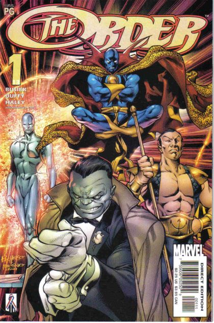 The Order, Vol. 1 The Best Defense... |  Issue#1 | Year:2002 | Series:  | Pub: Marvel Comics |