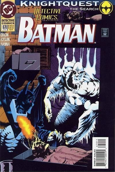 Detective Comics, Vol. 1 Knightquest: The Search - Cold Cases |  Issue#670A | Year:1993 | Series: Detective Comics | Pub: DC Comics | Direct Edition