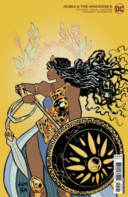 Nubia and the Amazons  |  Issue#5B | Year:2022 | Series:  | Pub: DC Comics | Variant Juni Ba Card Stock Cover