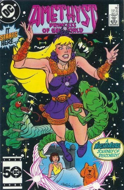 Amethyst, Vol. 1 Dreams Of Glory, Dreams Of Death! |  Issue#9A | Year:1985 | Series:  | Pub: DC Comics |