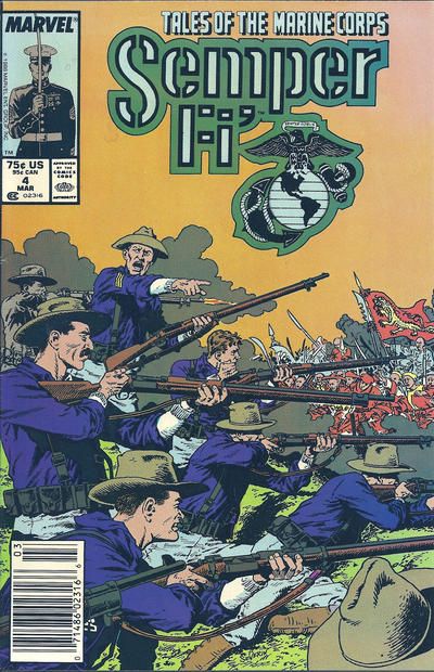 Semper Fi Fists of Fury; Stickup |  Issue#4B | Year:1989 | Series:  | Pub: Marvel Comics | Newsstand Edition