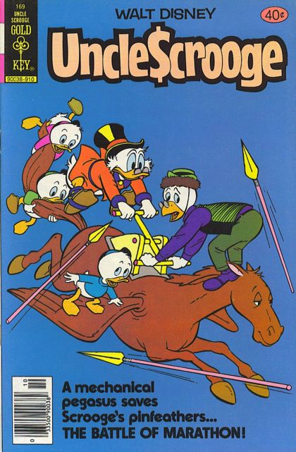 Walt Disney's Uncle Scrooge The Battle of Marathon |  Issue#169A | Year:1979 | Series: Walt Disney | Pub: Western Publishing Co. |