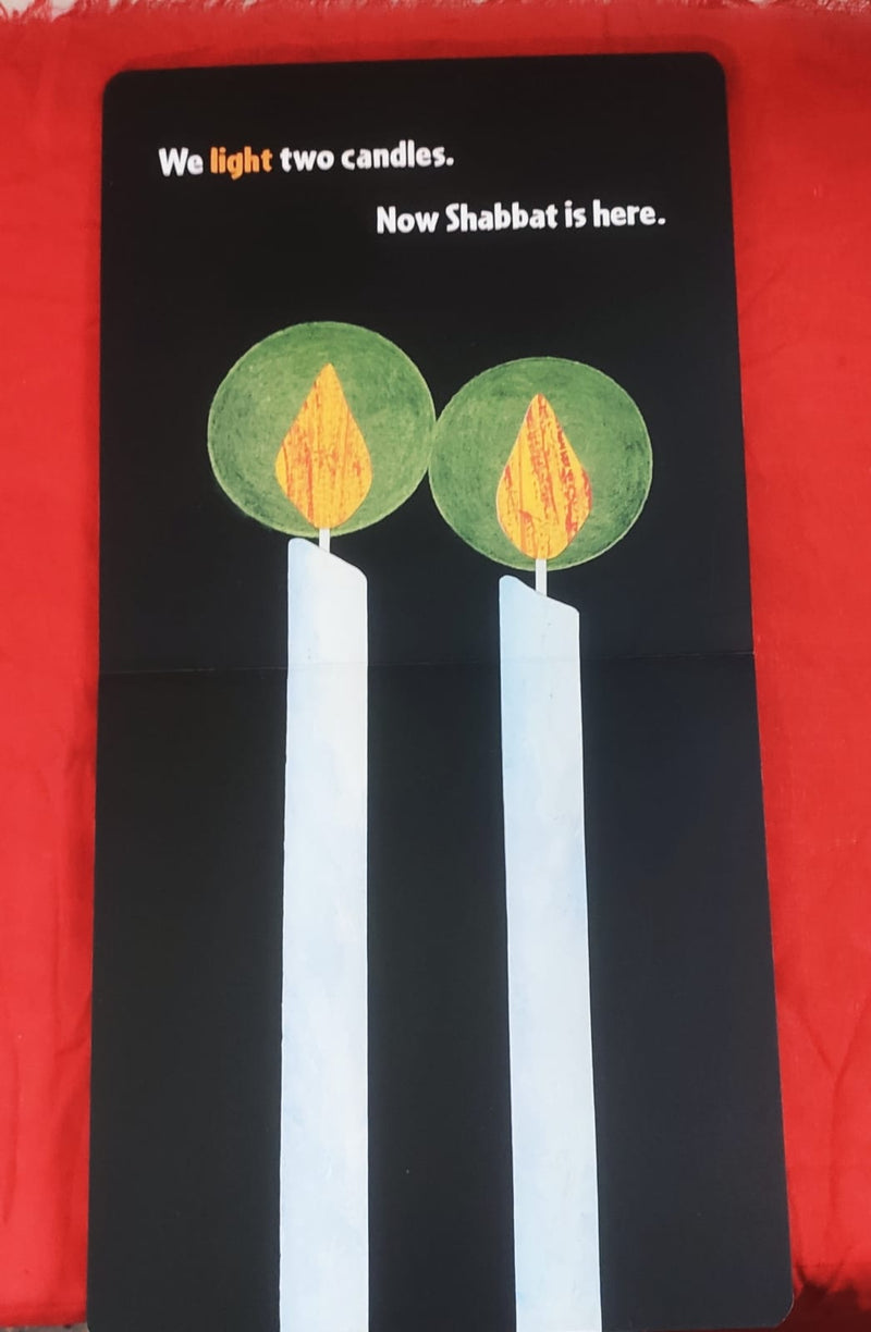 Shabbat light | One Line Story  Book | For 0-2 Years Old | Board Book | SKU: 2405_101_A108