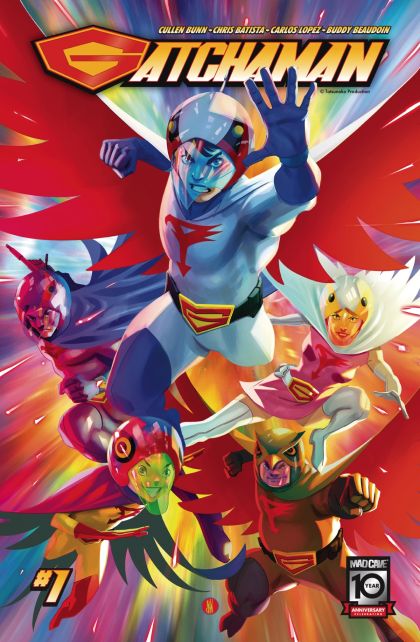 Gatchaman  |  Issue#1A | Year:2024 | Series:  | Pub: Mad Cave | Inaki Miranda Regular