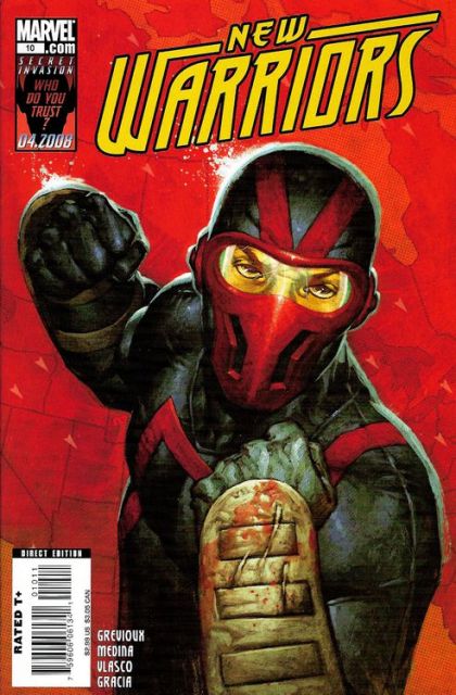 New Warriors, Vol. 4 Thrashed, Part Two |  Issue#10 | Year:2008 | Series: New Warriors | Pub: Marvel Comics | Nic Klein Regular