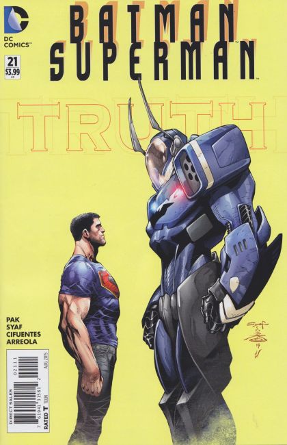 Batman / Superman Truth, Truth Hurts Part One |  Issue#21A | Year:2015 | Series:  | Pub: DC Comics | Regular Cover - Ardian Syaf