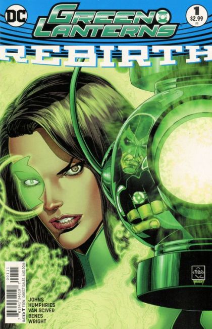 Green Lanterns: Rebirth  |  Issue#1A | Year:2016 | Series: Green Lantern | Pub: DC Comics | Ethan Van Sciver Regular