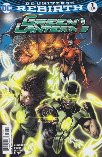 Green Lanterns Rage Planet, Part 1 |  Issue#1A | Year:2016 | Series: Green Lantern | Pub: DC Comics | Robson Rocha Regular