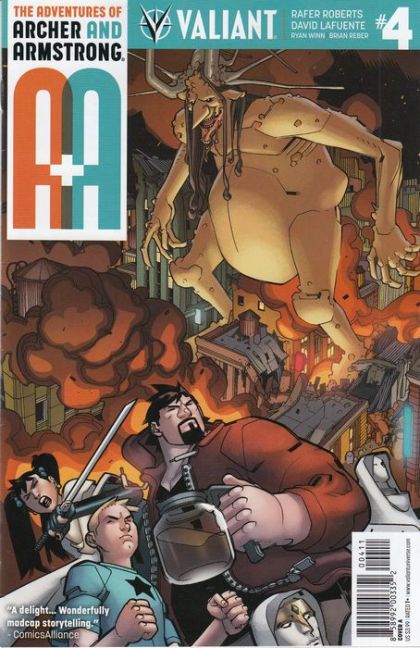 A&A: The Adventures of Archer & Armstrong Archer & Armstrong Are in the Bag!, Part 4 |  Issue#4A | Year:2016 | Series:  | Pub: Valiant Entertainment | Cvr A Lafuente