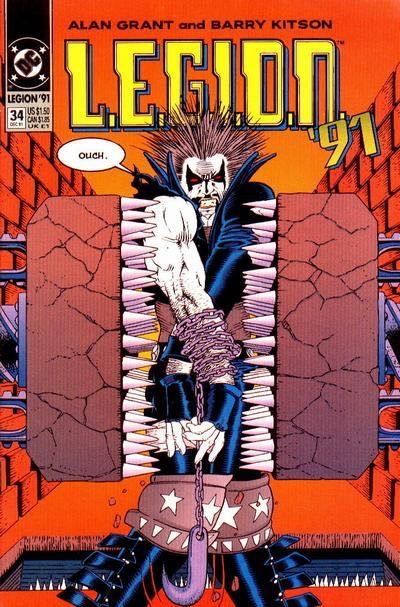 L.E.G.I.O.N. Major Quake |  Issue#34 | Year:1991 | Series: Legion of Super-Heroes | Pub: DC Comics |