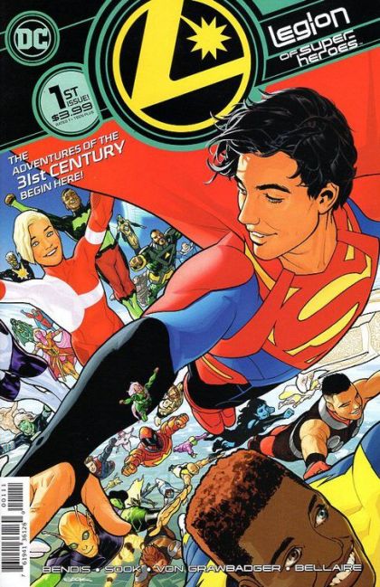 Legion of Super-Heroes, Vol. 8 The Legion Of Super-Heroes! |  Issue#1A | Year:2019 | Series: Legion of Super-Heroes | Pub: DC Comics | Regular Ryan Sook Cover
