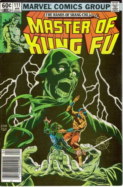 Master of Kung Fu, Vol. 1 Deadly Rain |  Issue#111B | Year:1982 | Series: Shang Chi | Pub: Marvel Comics | Newsstand Edition