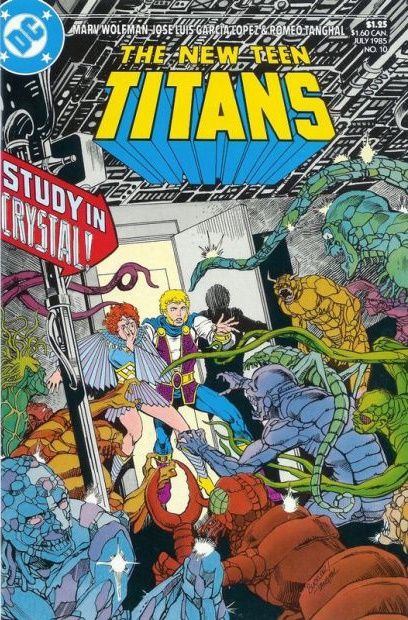 The New Teen Titans, Vol. 2 Love Story Part 1 |  Issue#10 | Year:1985 | Series: Teen Titans | Pub: DC Comics |
