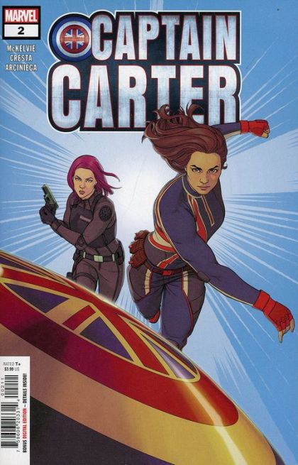 Captain Carter  |  Issue#2A | Year:2022 | Series:  | Pub: Marvel Comics | Regular Jamie McKelvie Cover