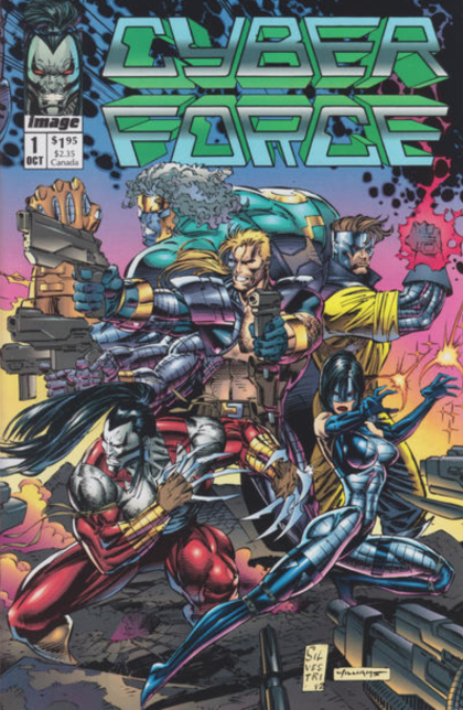Cyberforce, Vol. 1 The Tin Men Of War, Part 1 |  Issue#1G | Year:1992 | Series: Cyberforce | Pub: Image Comics | Cover B - Marc Silvestri (no coupon)