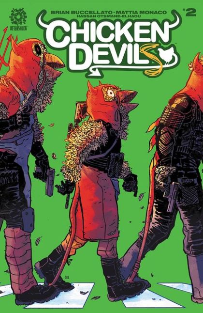 Chicken Devils Walking On Devilshells |  Issue#2 | Year:2023 | Series:  | Pub: AfterShock Comics | Hayden Sherman Regular