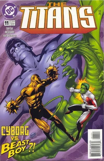 Titans, Vol. 1 The Immortal Coil, The Immortal Coil part 2 |  Issue#11A | Year:1999 | Series: Teen Titans | Pub: DC Comics | Direct Edition