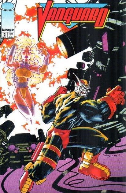 Vanguard Meanwhile, Out In Space... |  Issue#2A | Year:1993 | Series:  | Pub: Image Comics |
