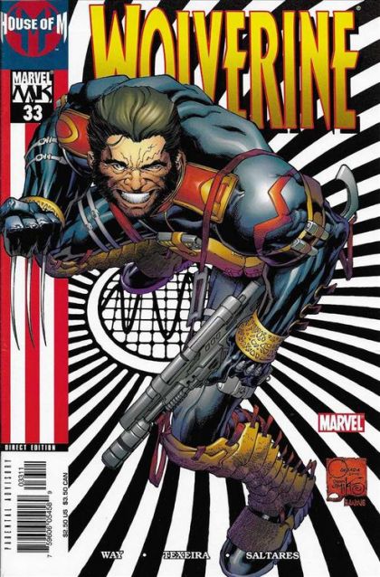 Wolverine, Vol. 3 House of M - Chasing Ghosts, Part 1 |  Issue#33A | Year:2005 | Series: Wolverine | Pub: Marvel Comics | Direct Edition