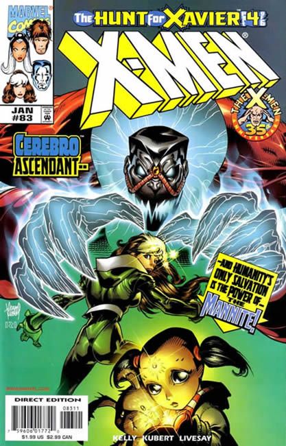 X-Men, Vol. 1 The Hunt for Xavier - Part 4: Tomb Of Ice |  Issue#83A | Year:1998 | Series: X-Men | Pub: Marvel Comics |