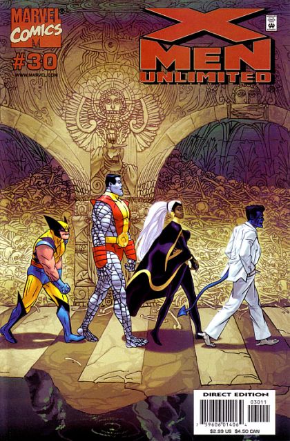 X-Men Unlimited, Vol. 1 Banshee's Angels In Mother Knows Best; Covenant With the Devil; Wild and Free; Seeds of War |  Issue#30 | Year:2001 | Series: X-Men | Pub: Marvel Comics | Michael Golden Regular