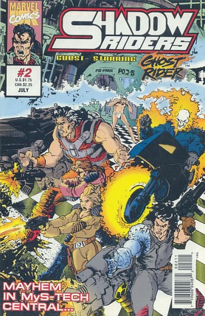 Shadow Riders High Speed Dirt |  Issue#2 | Year:1993 | Series:  | Pub: Marvel Comics |