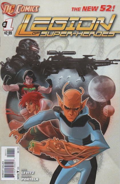 Legion of Super-Heroes, Vol. 7 Renegade World |  Issue#1A | Year:2011 | Series: Legion of Super-Heroes | Pub: DC Comics | Karl Kerschl Regular
