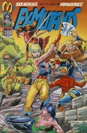 Ex-Mutants (1992-1994)  |  Issue#3A | Year:1993 | Series: Ex-Mutants | Pub: Malibu Comics |