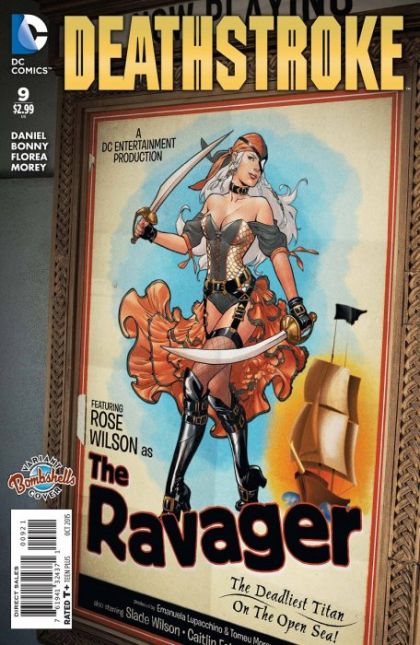 Deathstroke, Vol. 3  |  Issue#9B | Year:2015 | Series: Deathstroke | Pub: DC Comics | Emanuela Lupacchino Bombshells Variant