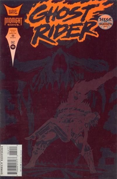 Ghost Rider, Vol. 2 Siege of Darkness - In The Mist |  Issue#44A | Year:1993 | Series: Ghost Rider | Pub: Marvel Comics | Direct Edition